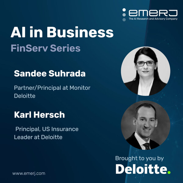 Solving Insurance Inefficiencies with AI - with Sandee Suhrada and Karl Hersch of Deloitte