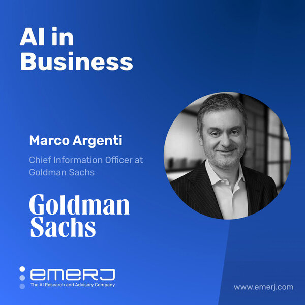 How to Think of the Future of Finserv in the Age of GenAI - with Marco Argenti of Goldman Sachs