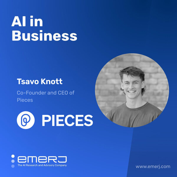 Solving Software Developer Challenges with AI - with Tsavo Knott of Pieces