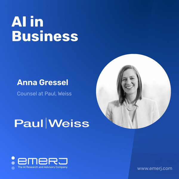 AI Regulations and Enterprise Legal Exposure - with Anna Gressel of Paul, Weiss