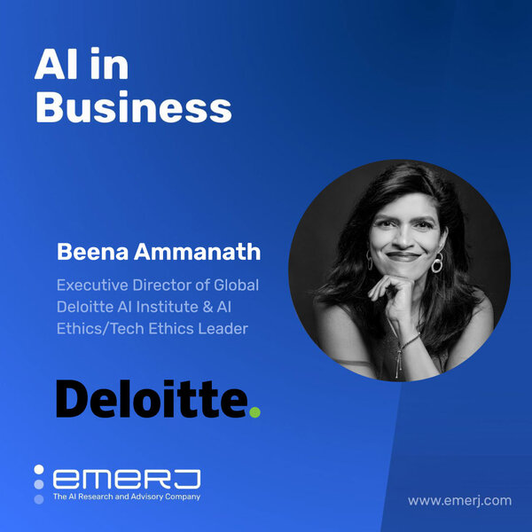 Making "AI Ethics" Productive - with Beena Ammanath of Deloitte