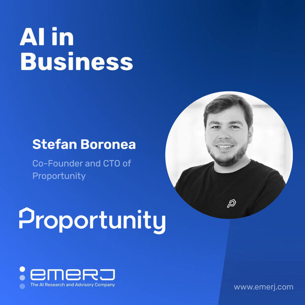 AI for Estimating Home Prices - with Stefan Boronea of Proportunity