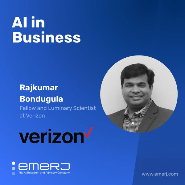 Stages of Enterprise AI Maturity, from a Practitioner's Perspective - with Rajkumar Bondugula of Verizon
