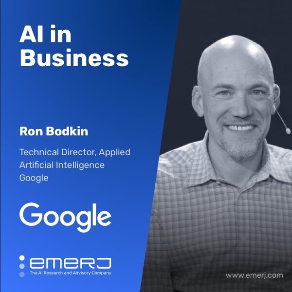 Building an Enterprise AI Adoption Roadmap - with Ron Bodkin, Technical Director of Applied AI at Google