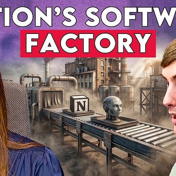 Notion’s Token Town: 5 Rebuilds, 100+ Tools, MCP vs CLIs and the Software Factory Future — Simon Last & Sarah Sachs of Notion