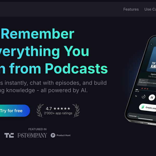 Building Snipd: The AI Podcast App for Learning