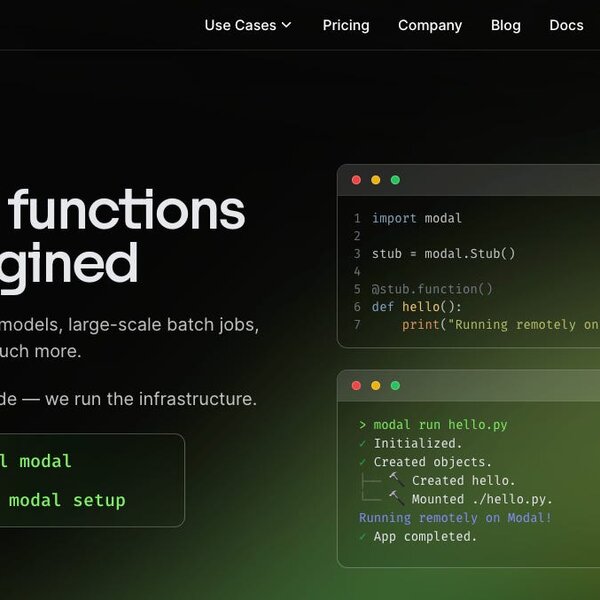 Truly Serverless Infra for AI Engineers - with Erik Bernhardsson of Modal