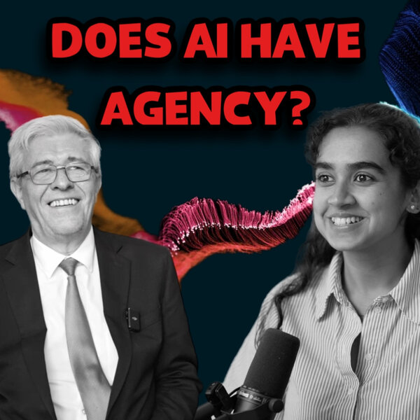 DOES AI HAVE AGENCY? With Professor. Karl Friston and Riddhi J. Pitliya
