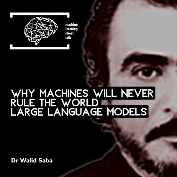 #88 Dr. WALID SABA - Why machines will never rule the world [UNPLUGGED]